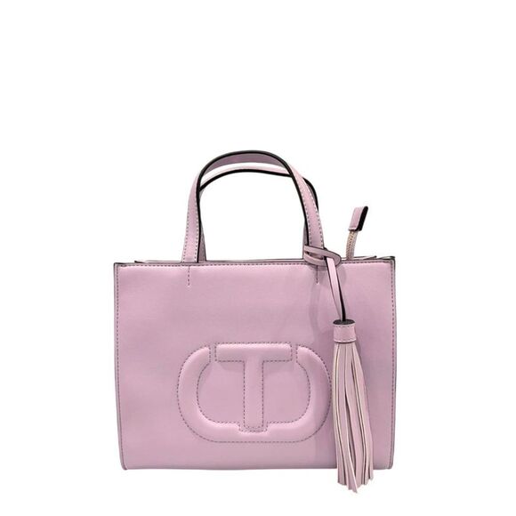 Twinset Purple PU Women Women's Handbag